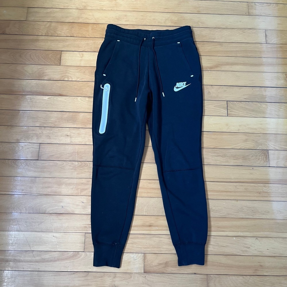 Nike Tech Fleece Joggers Black Slim Fit Sweatpants XS CU4495-010 Mens